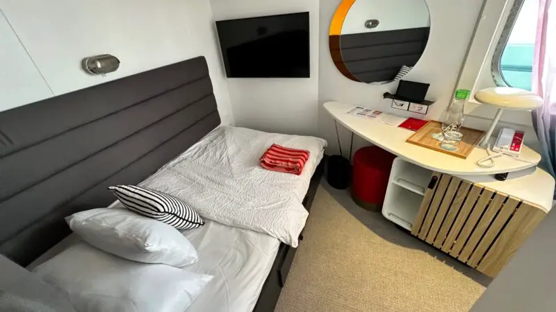 Cabin 9382A on Virgin Voyages cruise ships
