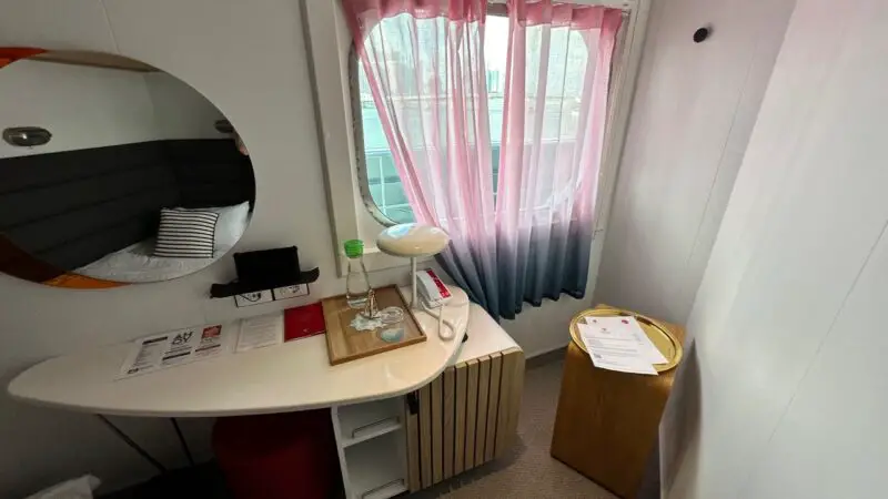 Cabin 9382A on Virgin Voyages cruise ships