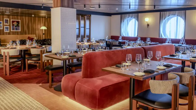 Rojo by Razzle Dazzle on Virgin Voyages cruise ships