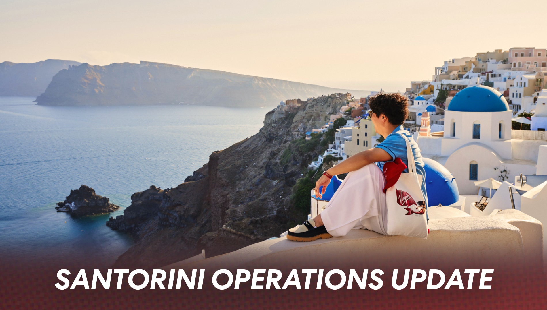 Virgin Voyages Adjusts Itinerary as Santorini Cable Car Nears Reopening