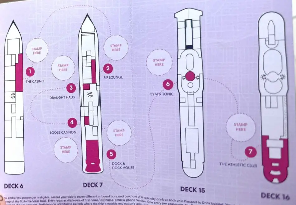 Passport to Drink Map