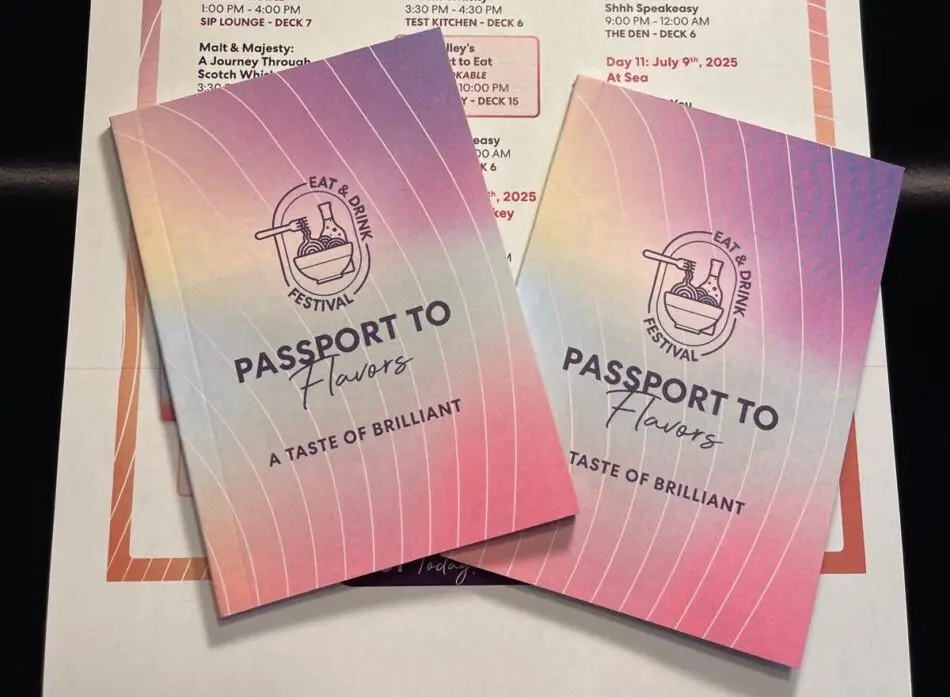 Passport to Flavors - Collectible Booklet