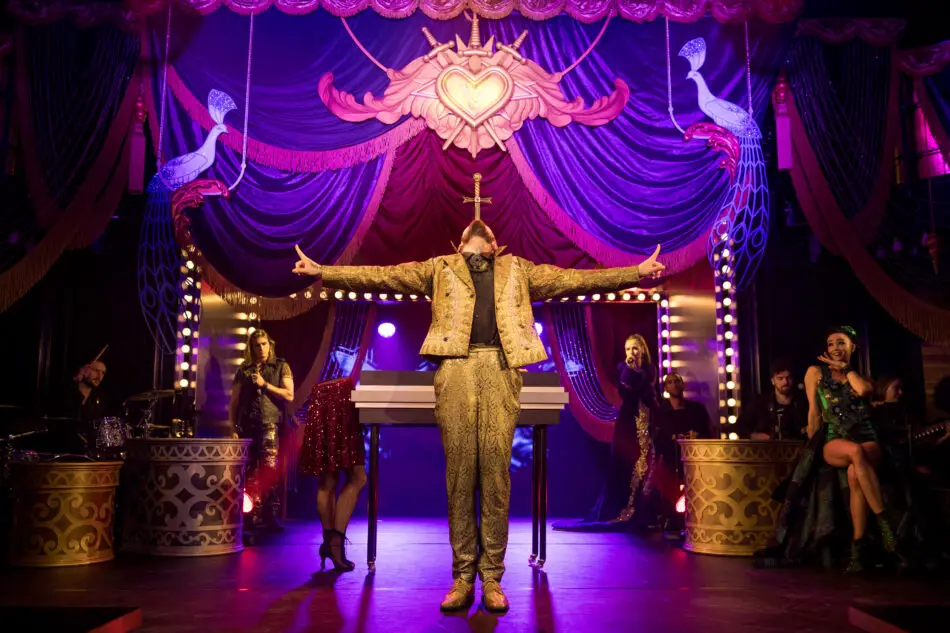 The cast in Up with Twist competes to take over the Emporium of Excess