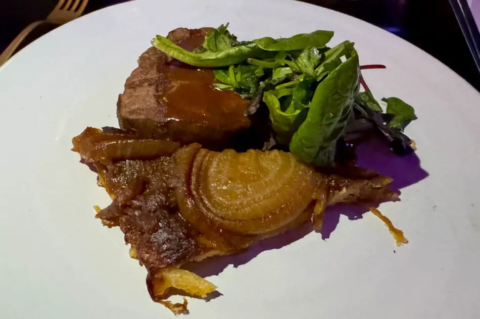 Grilled Beef Tenderloin served at Up with a Twist