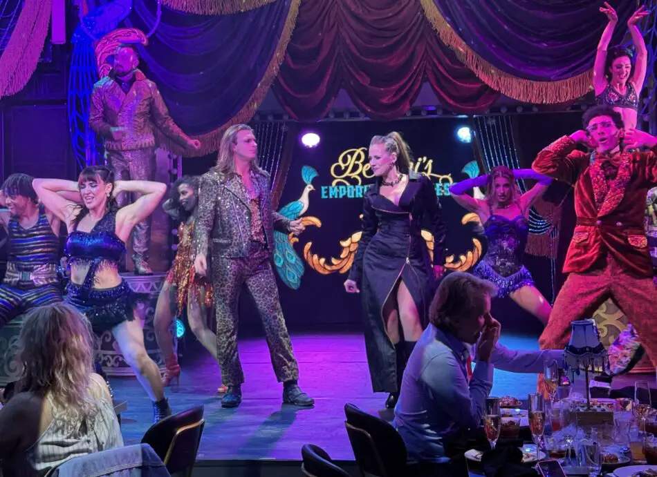 World-class vocalists and dancers take the stage. in Up with a Twist