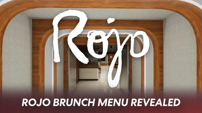 Rojo by Razzle Dazzle Brunch Menu Revealed