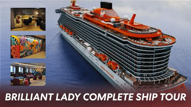Brilliant Lady Complete Ship Tour - Videos & Pictures
