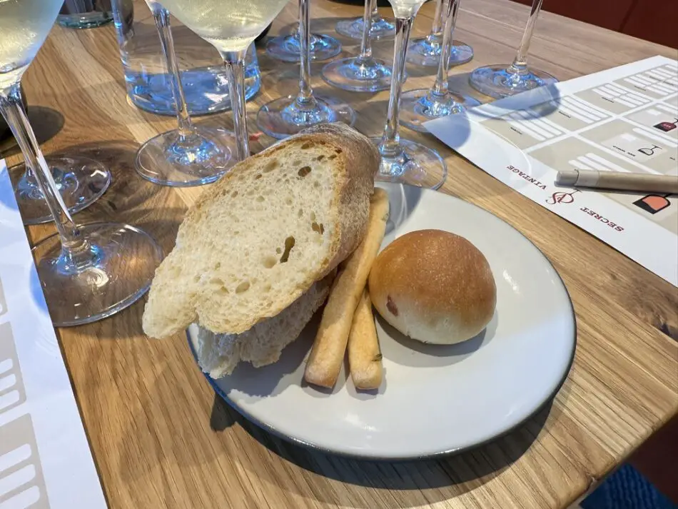 Plate of artisanal bread