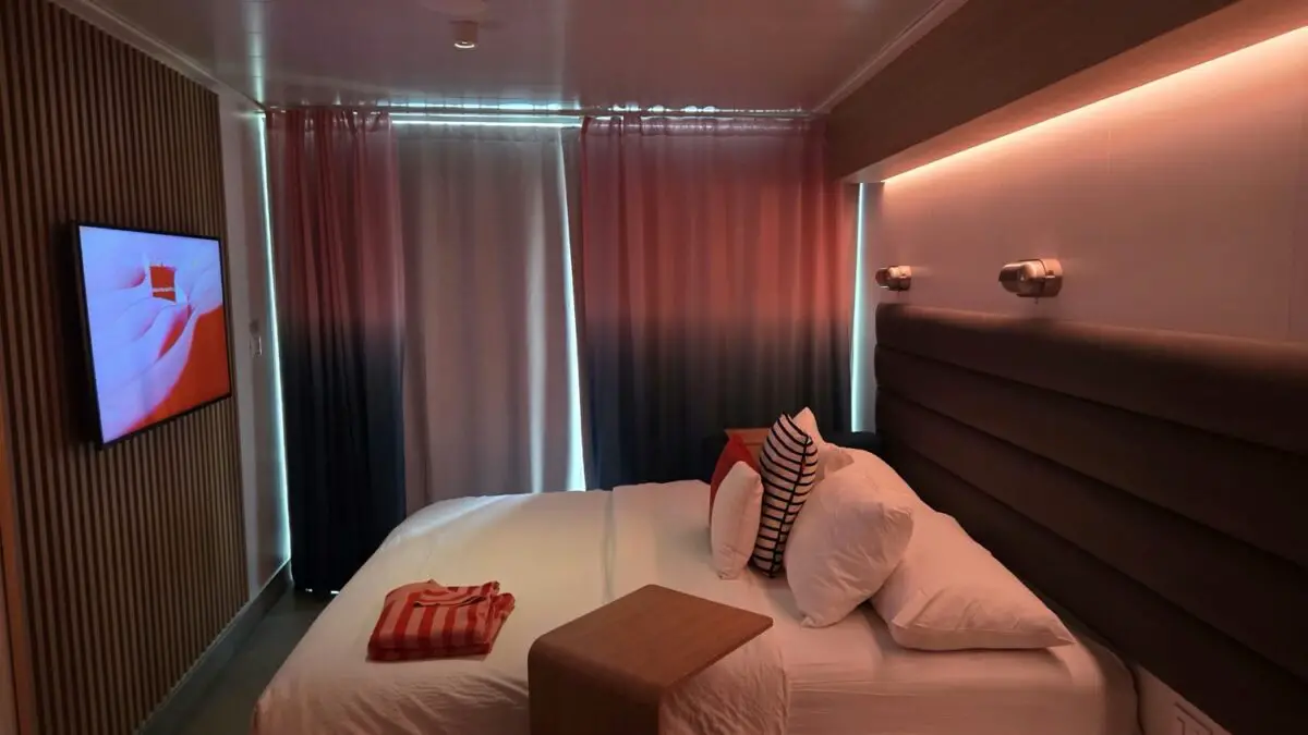 Cabin 9234A on Virgin Voyages cruise ships