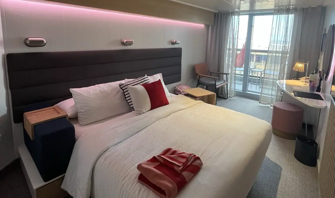 Cabin 9294A on Virgin Voyages cruise ships