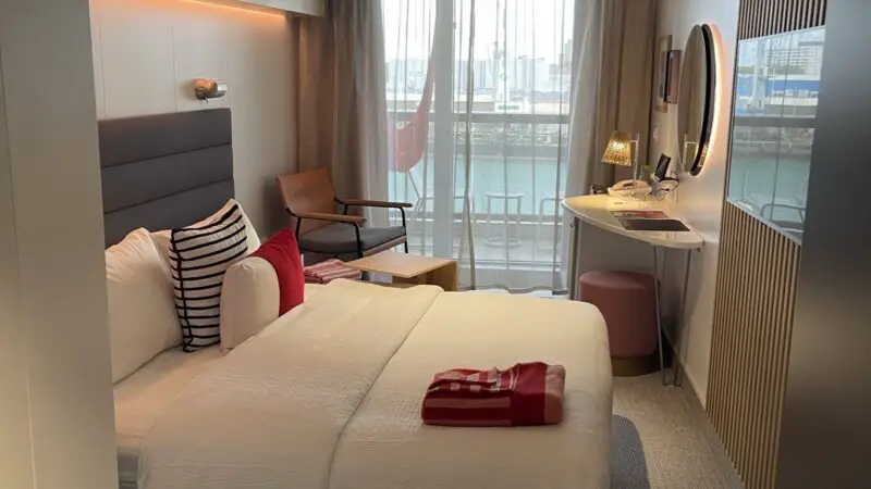 Cabin 10078A on Virgin Voyages cruise ships