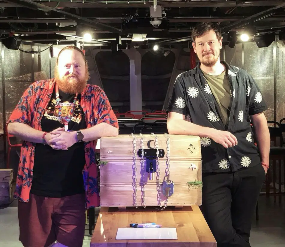 The team behind Suitcase of Secrets