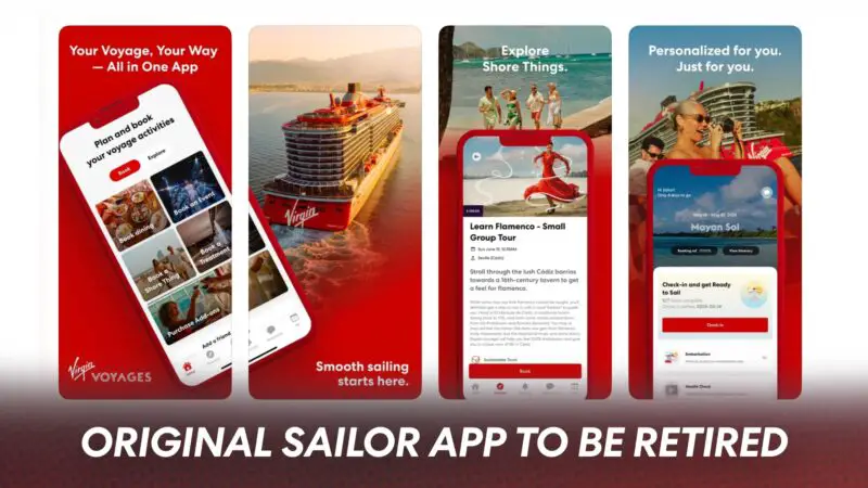 Virgin Voyages to Retire Original Sailor App