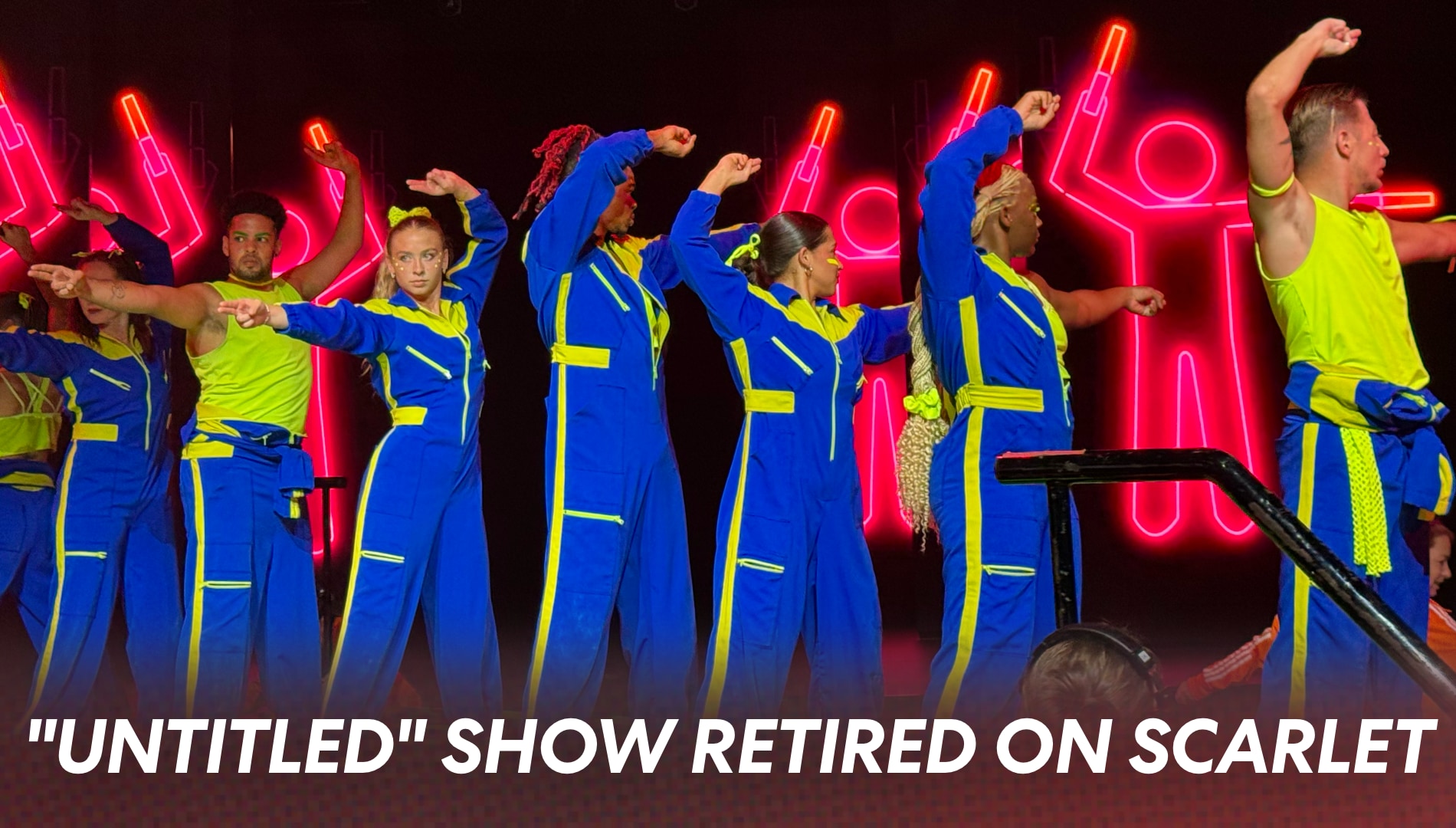 UNTITLED DANCESHOWPARTYTHING Retires on Scarlet Lady
