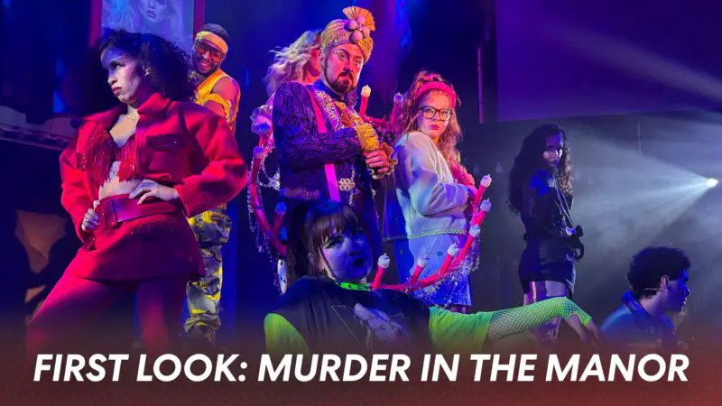 Murder in the Manor is a comedy musical whodunnit inspired by the 1980s