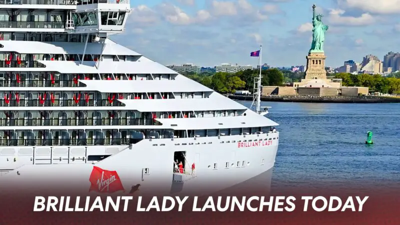Brilliant Lady Launches, Marking a New Chapter for Virgin Voyages