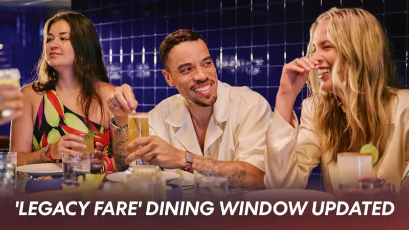 Virgin Voyages Updates Dining Reservation Windows for Legacy Fares Early