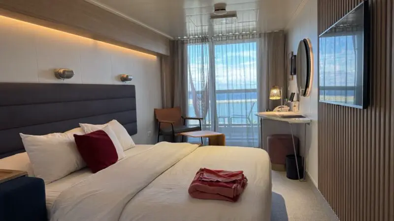 Cabin 10206A on Virgin Voyages cruise ships