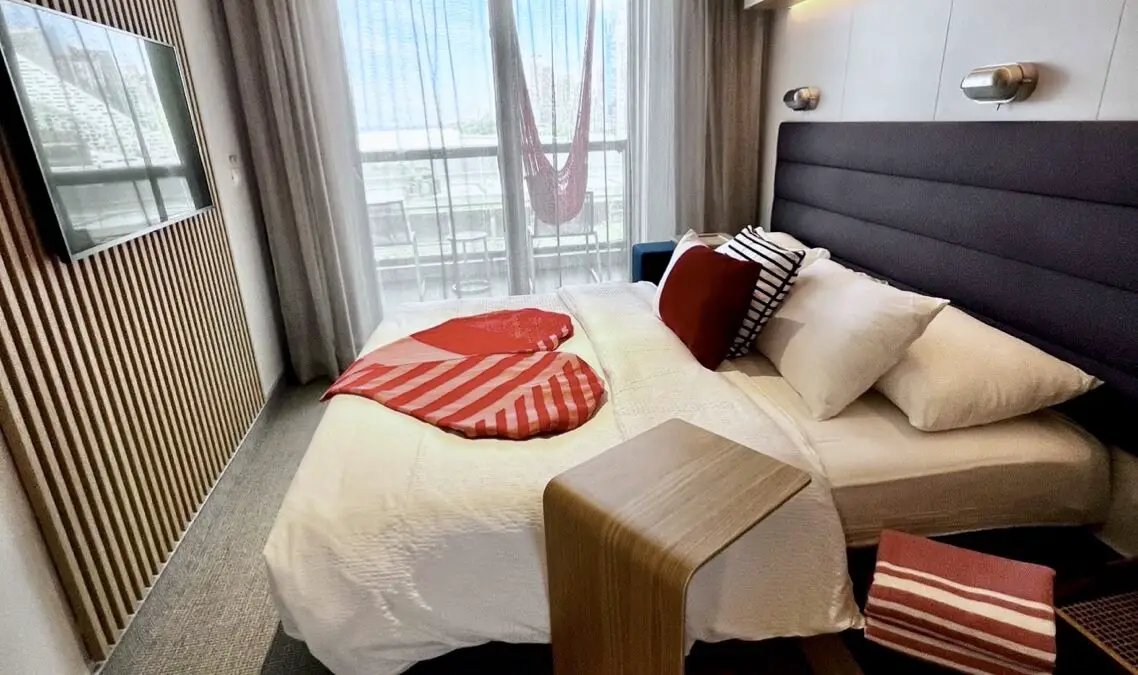 Cabin 11138A on Virgin Voyages cruise ships