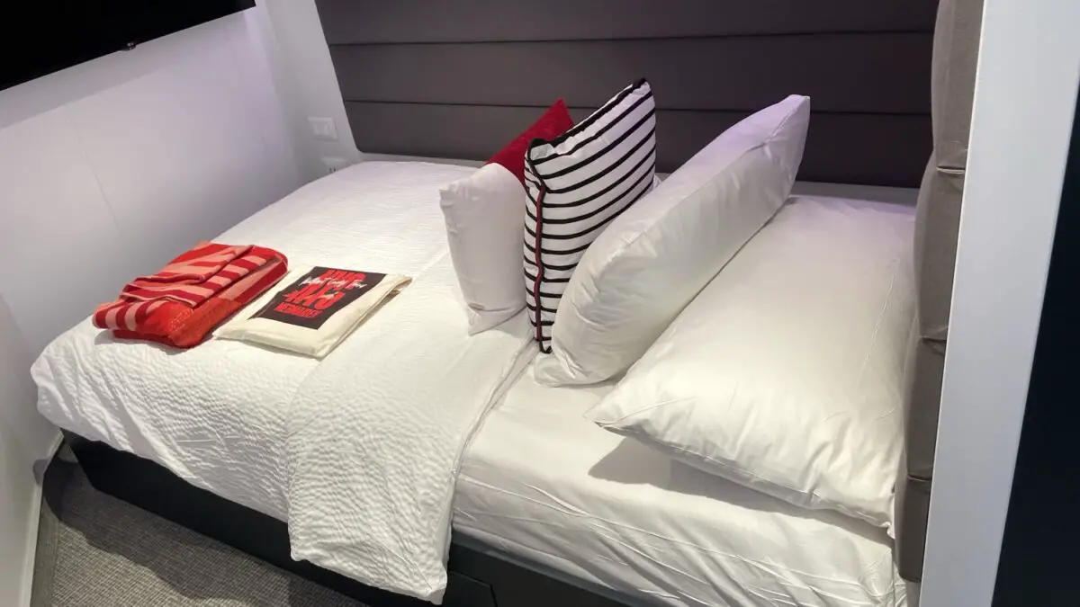 Cabin 12358A on Virgin Voyages cruise ships