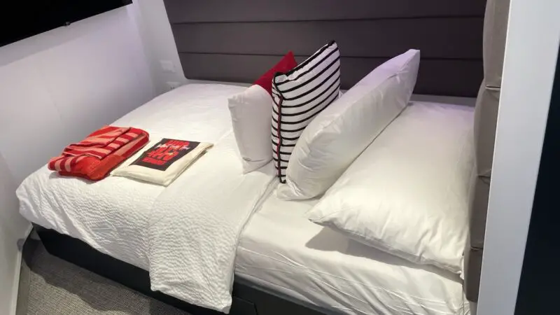 Cabin 12358A on Virgin Voyages cruise ships