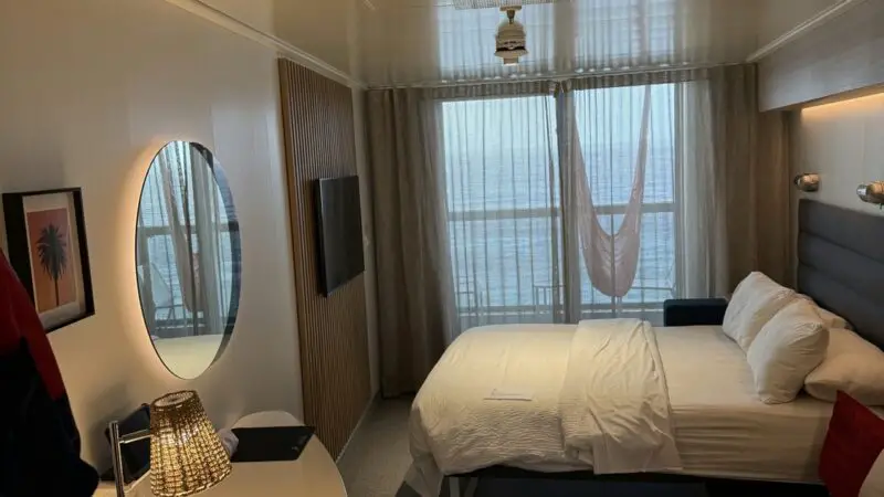 Cabin 13122A on Virgin Voyages cruise ships