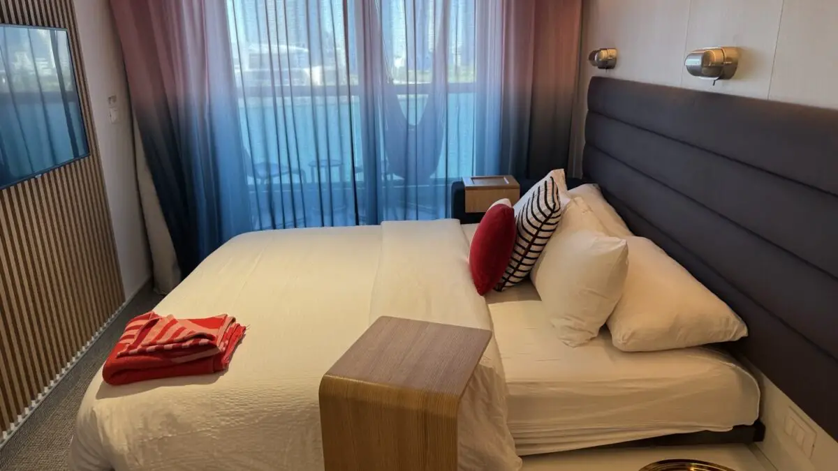 Cabin 14082A on Virgin Voyages cruise ships