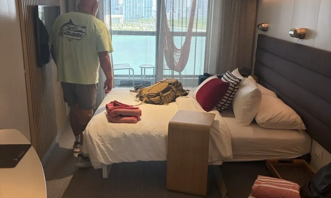 Cabin 14090A on Virgin Voyages cruise ships