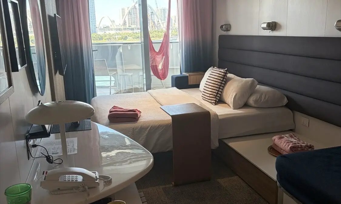 Cabin 8370A on Virgin Voyages cruise ships
