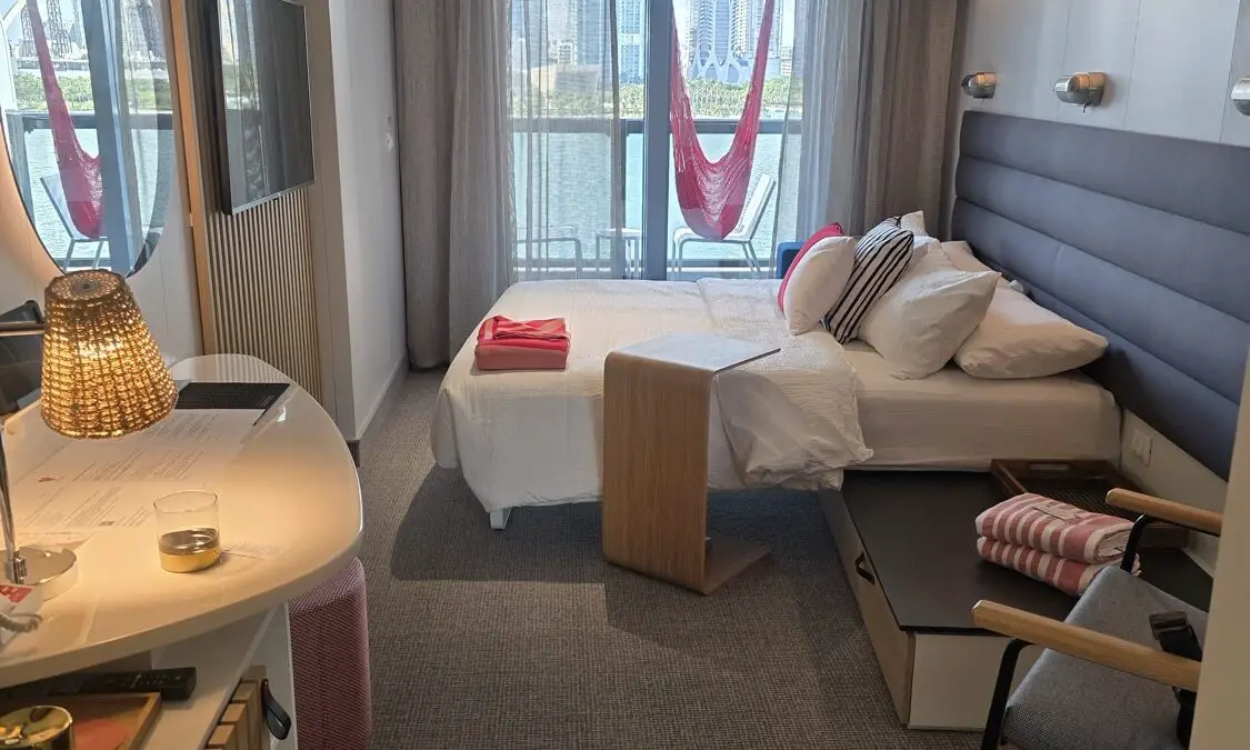 Cabin 9034A on Virgin Voyages cruise ships