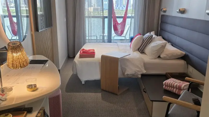 Cabin 9034A on Virgin Voyages cruise ships