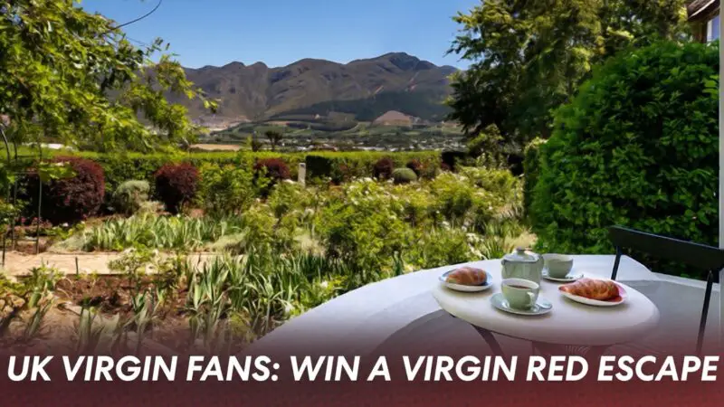 UK Virgin Fans: Win a South African Escape with Virgin Red