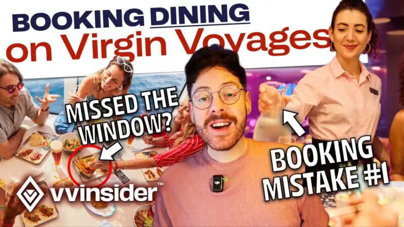 VIDEO: Securing Dining Reservations on Virgin Voyages