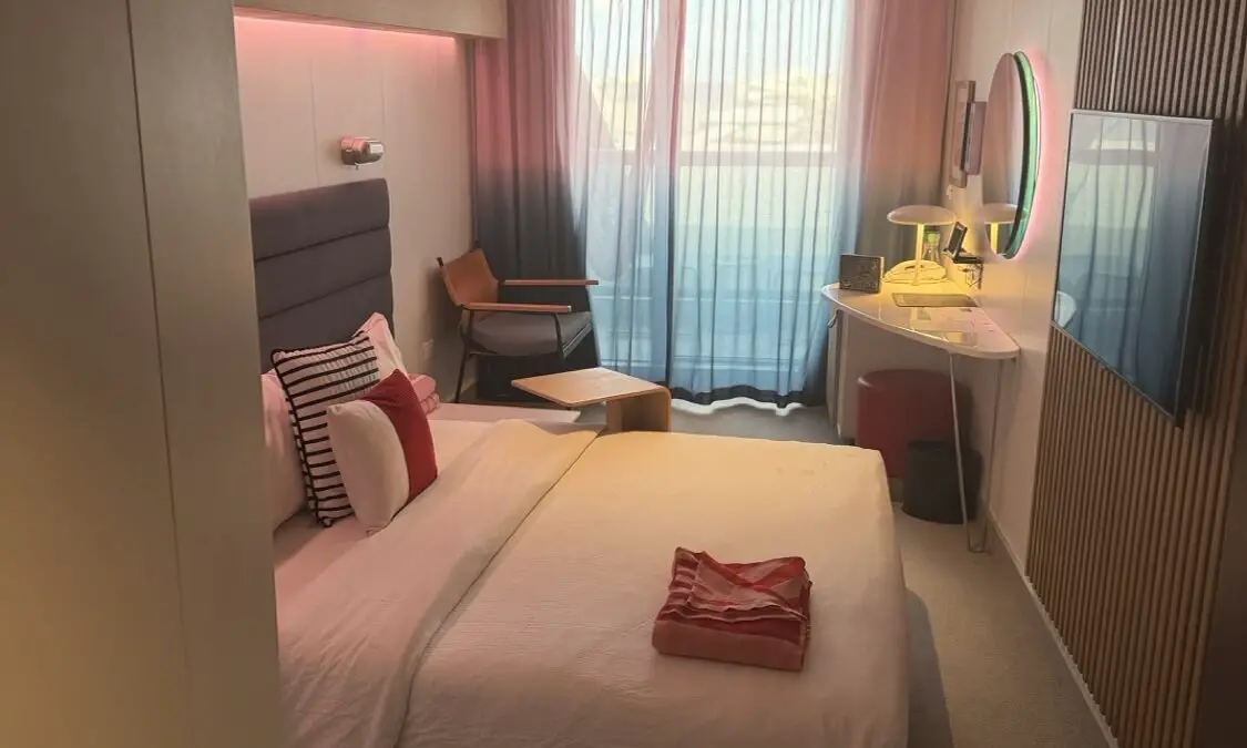 Cabin 11130Z on Virgin Voyages cruise ships