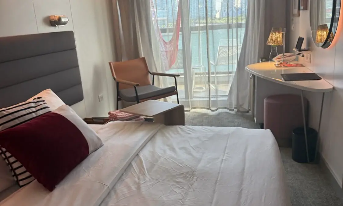 Cabin 11222A on Virgin Voyages cruise ships