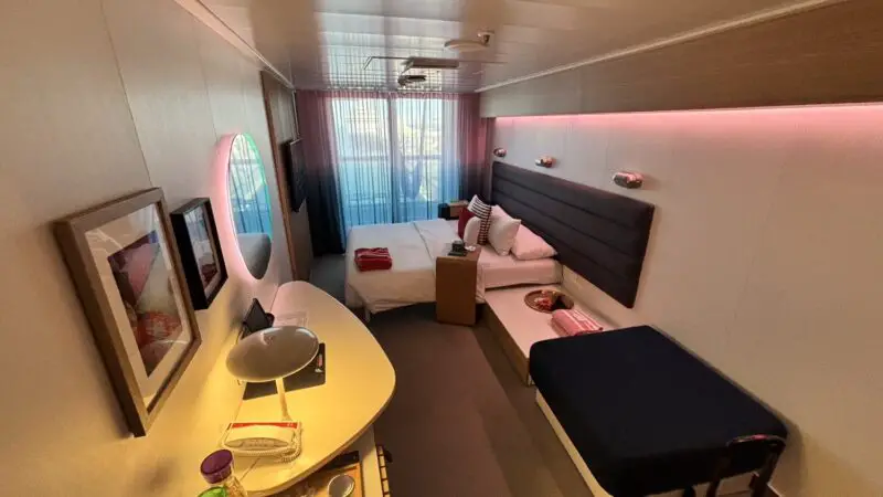 Cabin 11342Z on Virgin Voyages cruise ships