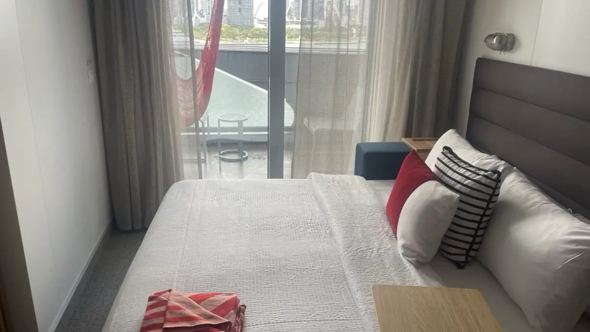 Cabin 12338A on Virgin Voyages cruise ships