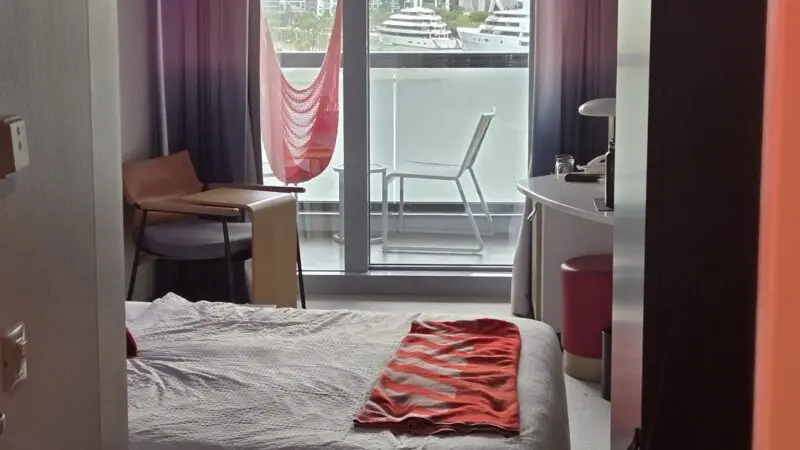 Cabin 13206A on Virgin Voyages cruise ships