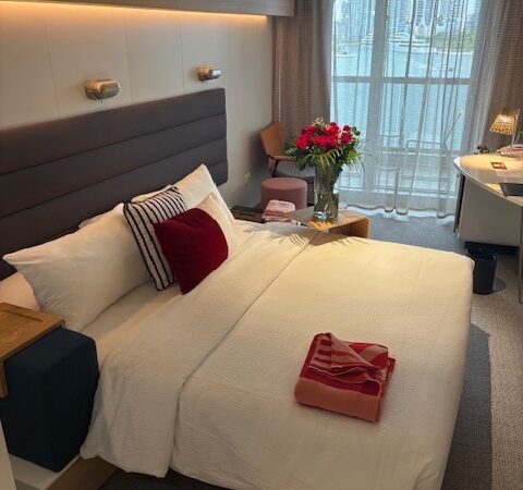 Cabin 9302A on Virgin Voyages cruise ships