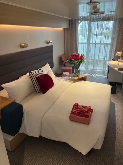 Cabin 9302A on Virgin Voyages cruise ships