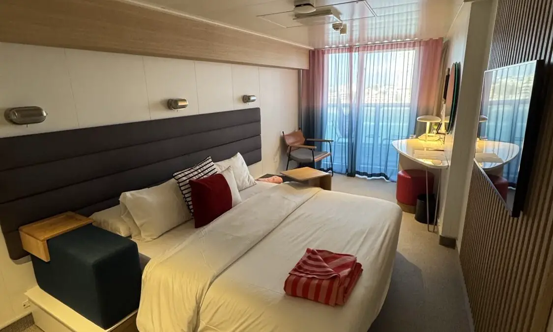 Cabin 9326A on Virgin Voyages cruise ships