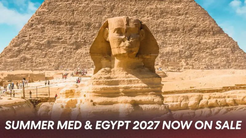 Virgin Voyages Summer Mediterranean & Egypt 2027 now on sale