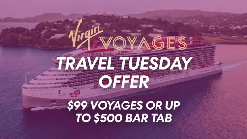 Virgin Voyages Travel Tuesday Offer