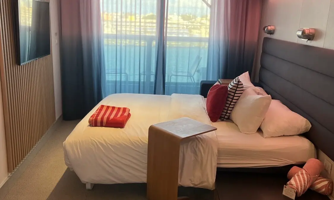 Cabin 9050A on Virgin Voyages cruise ships
