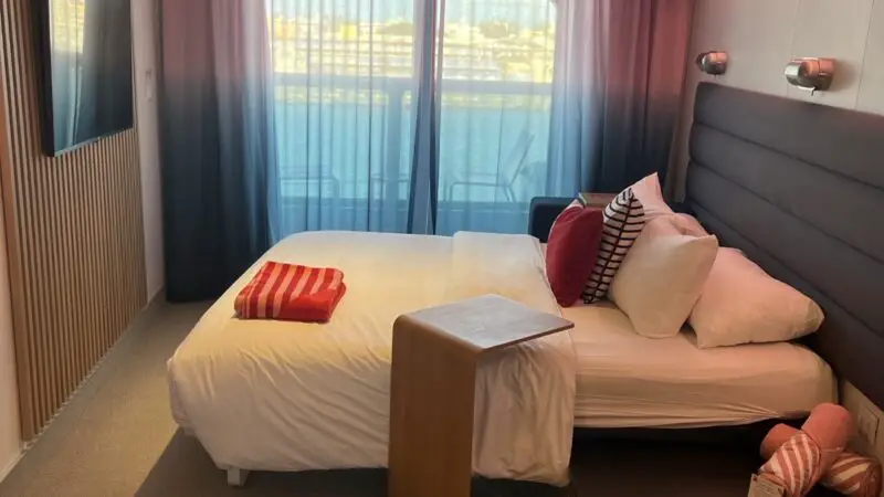 Cabin 9050A on Virgin Voyages cruise ships