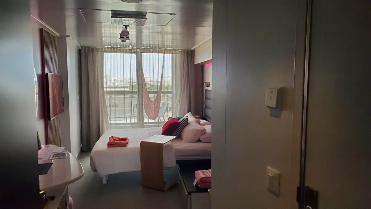 Cabin 12022Z on Virgin Voyages cruise ships
