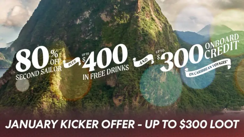 Virgin Voyages January Kicker with up to $300 Loot