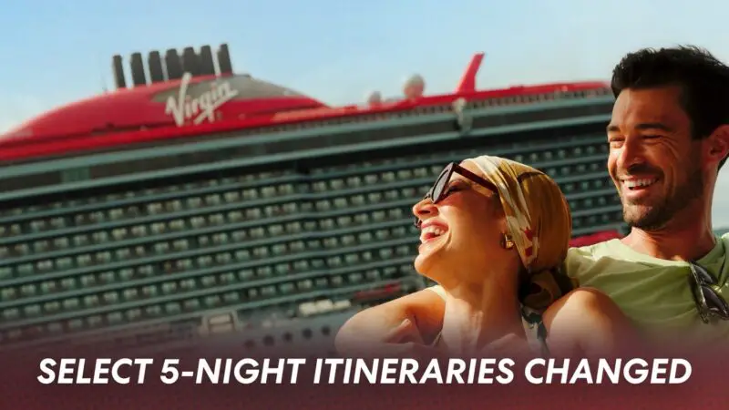 Virgin Voyages has updated select 5 night sailings with Grand Turk