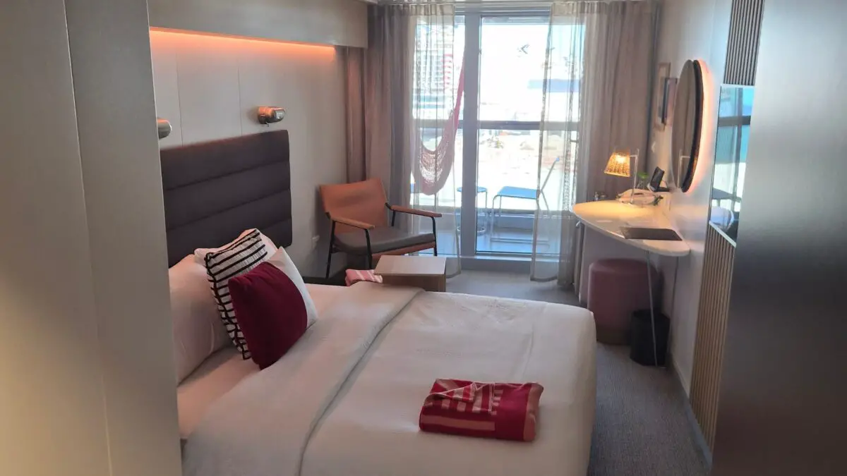 Cabin 14202Z on Virgin Voyages cruise ships