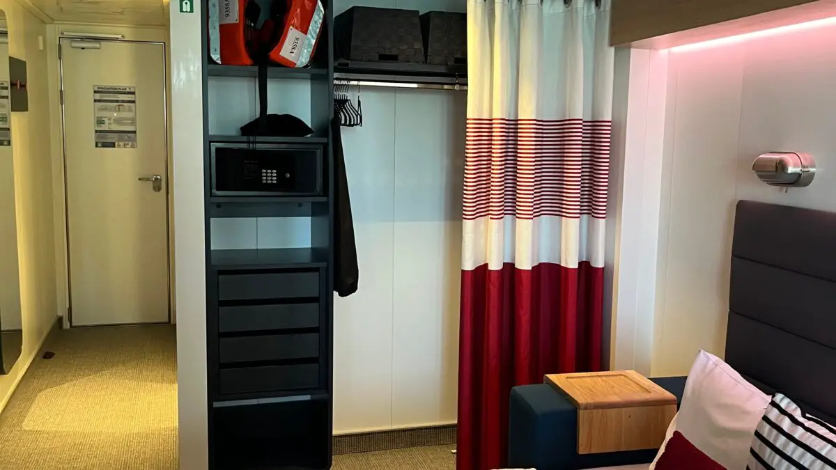 Cabin 9358A on Virgin Voyages cruise ships